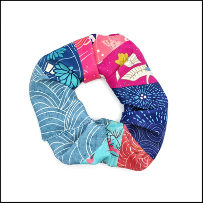 Recycled Fabric Scrunchies